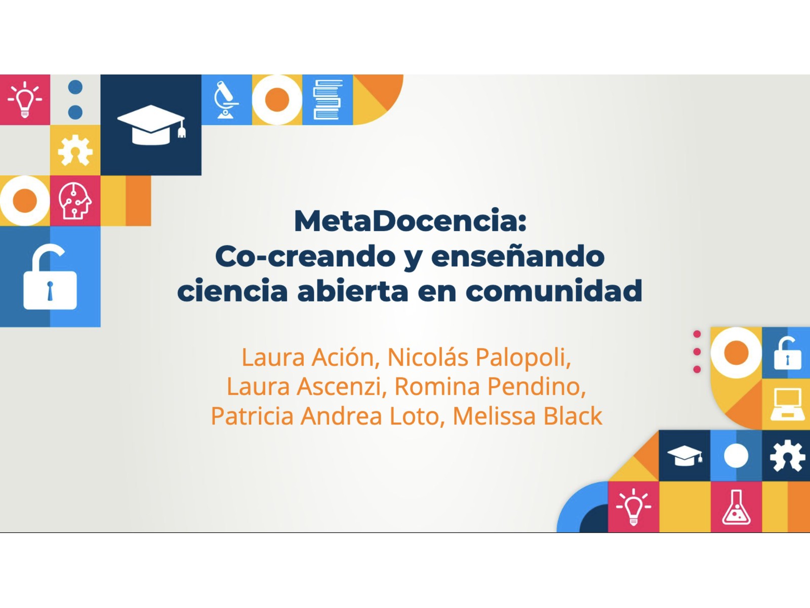 Descripción de la imagen del Congreso Iberoamericano de Ciencia Abierta.