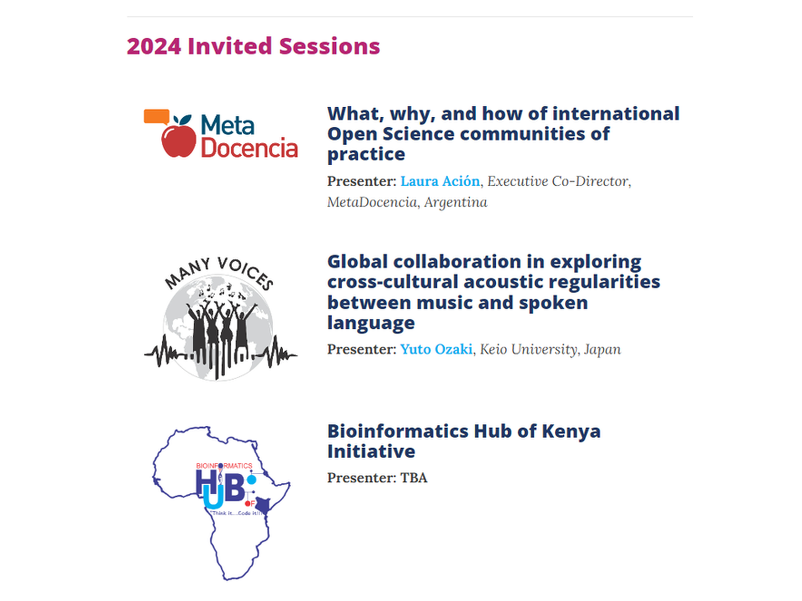 Descripción de la imagen de la Big Team Science Conference 2024.